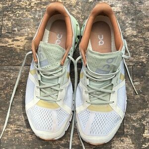 On cloud running shoes